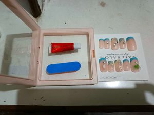 Nail Extension With Glue