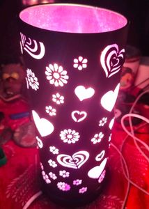 Cute Decorative Purple Lamp