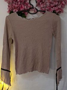 Small Size Designer Woolen Top