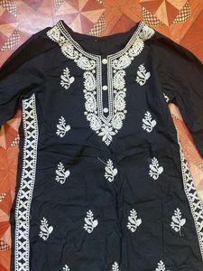 Elegant Embroidered Kurta Set