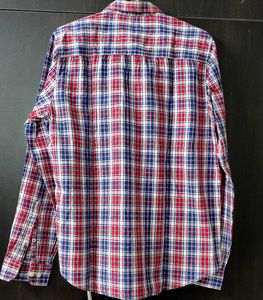 Boyfriend Shirt In Classic Red And Blue Checks