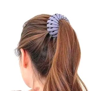 Bird&#39;s Nest Hair Clip - Rhinestone Accent