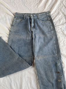 🪞🦋💙 Asthetic Denim Jeans🪻🍀🌿