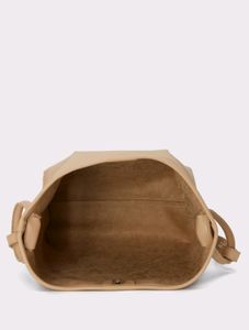 Twenty Dresses Beige Textured Oversized Tote Bag