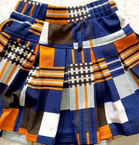 Red &amp; Blue Skirt Combo