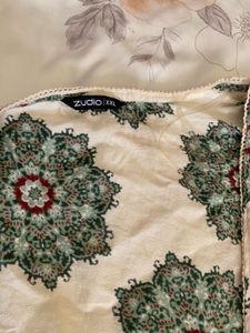 Wrap Around Crop Top with Mint Trousers