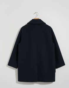 oversized Classic Navy Duffle Coat