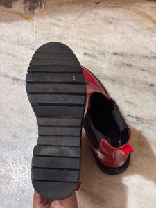 red patent chelsea boots ❤️‍🔥 (FREE shipping)