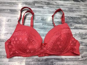 💚 Red Padded Bra