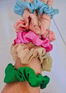 Colorful Scrunchie Set