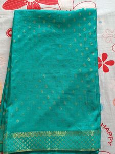 Beautiful Green Colour Saree
