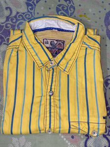 Striped Yellow Shirt
