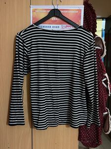 Striped Long Sleeve Top