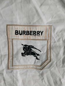 Original Burberry White Long Sleeve Shirt