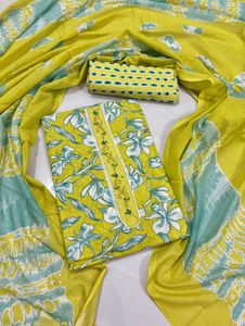 Floral Print Salwar Kameez Suit