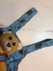 Vintage Teddy Bear Pocket Overalls