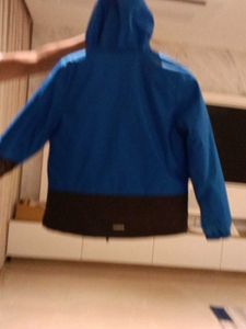 Decathlon Blue &amp; Black Jacket boys age 8-10