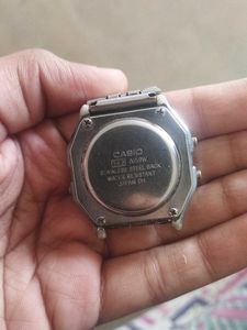 Silver Tone Metal Watch Band