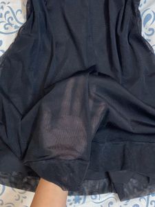 Black Lace Lingerie Slip Dress