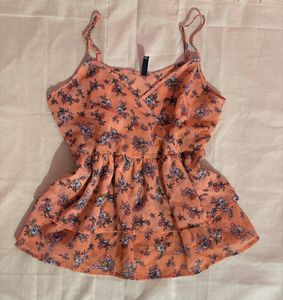 Floral Ruffle Top Other 2 Combo