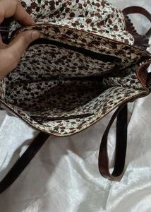 Vintage Leather Crossbody Bag