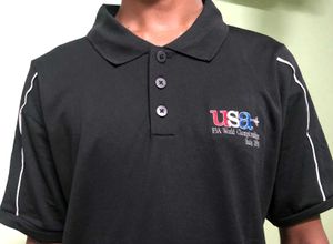 Adidas Black Polo Shirt