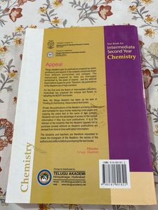 Chemistry Textbook - Intermediate Second Year