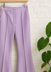 Flared Lavender Pants
