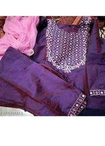 Kurta With Bottom And Dupatta