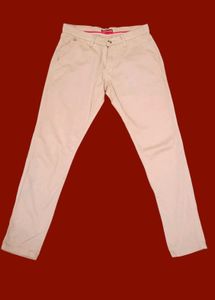 Dockers Khaki Cotton Blend Pants Unisex