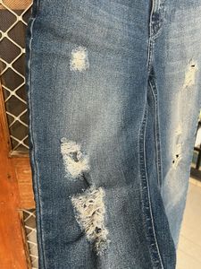 Distressed Denim Jeans