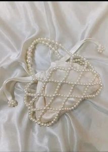Pearl Beaded Clutch