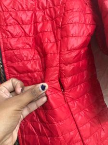 Red Puffer Jacket