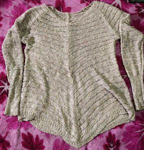 Asymmetrical Knit Sweater