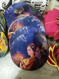 5 Radhe Krishna MDF Cutouts