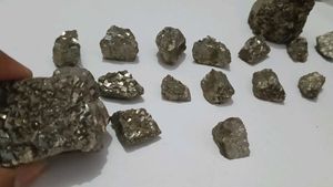 Natural Pyrite Stones