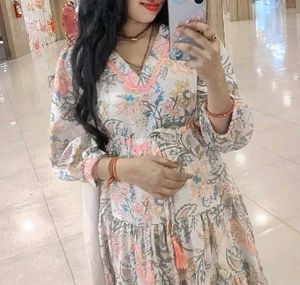 Beautiful Floral Maxi Dress