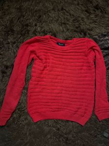 Red Knitted Sweater