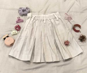 Pleated Mini Skirt
