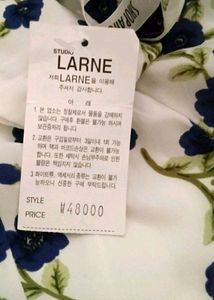 Blueberries Floral Printed Mini Dress