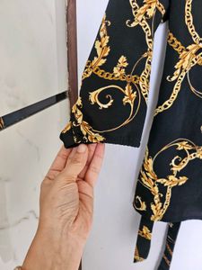 Black &amp; Gold Top