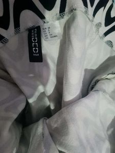 Black And White H&amp;M Dress