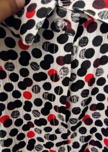 Shirt Style Crop Top