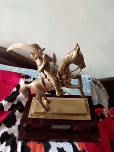 Jhansi Ki Rani In Brass