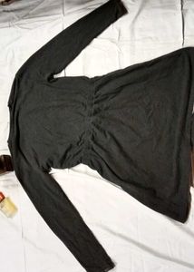 🤍 Gray Long Sleeve Casual Dress 🤍