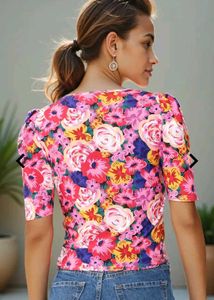 Floral Print Top