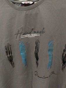 Gray Graphic T-Shirt