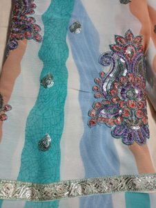 Synthetic Used Saree