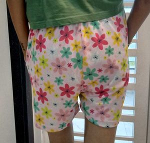 Floral Print Shorts