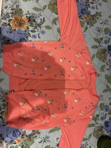 Cute Floral Kids Jacket